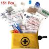 2 Packs 151 Pcs First Aid Kits Small for Survival Emergency Trauma Military Tactical Medical School Office Home Hunting Camping Hiking Fishing IFAK EMT Bag view 4