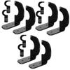 Kisangel 3sets Acrylic Baseball Bat Holder Wall Mount Display Rack Bat Display Case for Hockey Stick view 1