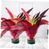 BESPORTBLE 4pcs Hand-Made Jianzi Kick Shuttlecocks for Foot Exercise and Entertainment Games High Chicken Jianzi for Fun view 4
