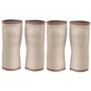 Healifty 2pcs Cashmere Knee Support Sleeve - Warmth for Running Hiking Thicken Protector for Outdoor Sports Unisex Design Light Tan