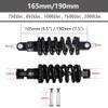 LvTu Mountain Bike Rear Shock Absorber 165mm(6.5")/ 190mm(7.5") Spring Suspension 750/850/1000/1500/2000Lbs (Color : 165mm, Size : 850Lbs) view 2