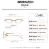 XLUMIO Sunglasses Ladies Party Ladies Glasses Rhinestone Season Eyewear,C6,one size view 2