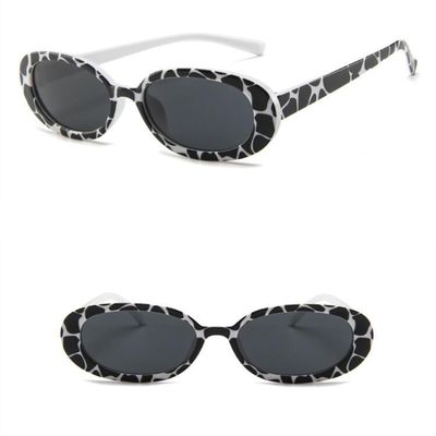 XLUMIO Small Rectangle Sunglasses Woman Oval Vintage Sun Glasses For Female Shades Eyewear UV400,1,One size