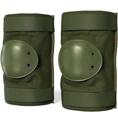 Paclord PRO Tactical Style Multi-Level Protection Elbow Pads, Small Size, ODG (Olive Dark Green), 1 Pair - Hard Cap & Adjustable Grip for Free Movement - All Day Comfort, Made in USA