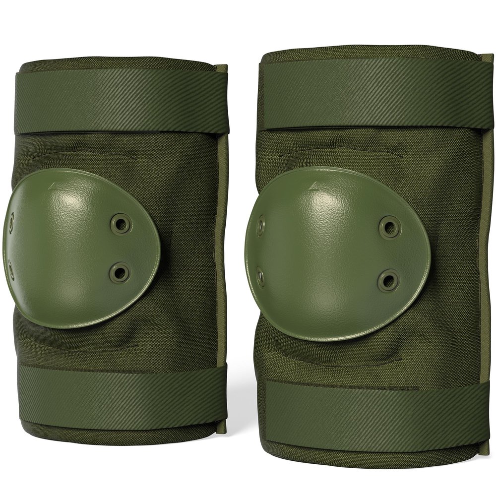 Paclord PRO Tactical Style Multi-Level Protection Elbow Pads, Small Size, ODG (Olive Dark Green), 1 Pair - Hard Cap & Adjustable Grip for Free Movement - All Day Comfort, Made in USA