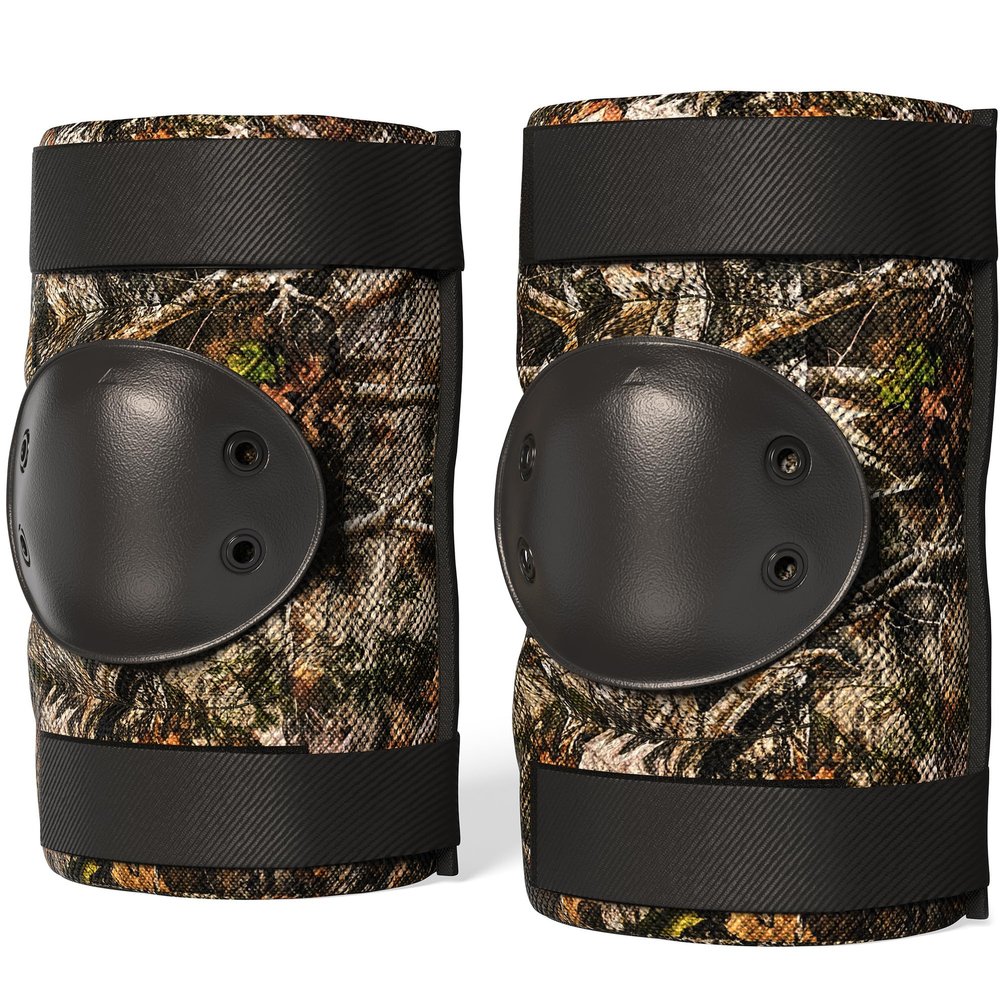 Paclord PRO Tactical Style Multi-Level Protection Elbow Pads, Medium Size, True Timber, 1 Pair - Hard Cap & Adjustable Grip for Free Movement - All Day Comfort, Made in USA