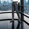  Fleece Lined Dress Pants Men New Slim Fit Cut Flat-Front Trousers (30, Fleece-Lined Grey) view 3