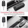 2 Keys Compatible with 007 002 Master Luggage,Luggage Suitcase Password Locks Key view 2