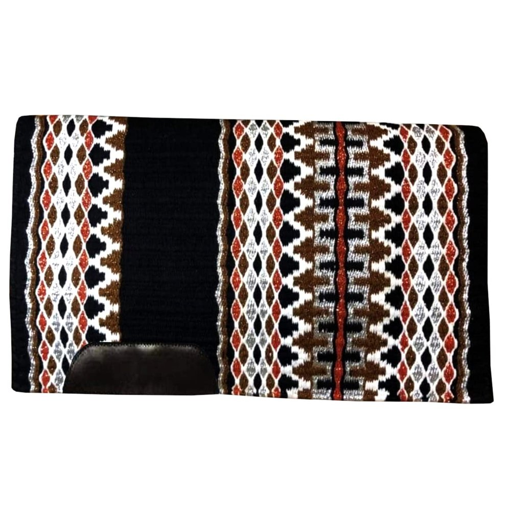 34" x 42" Western Horse Saddle Show Pad Blanket, Equestrian Ranch Pad, 100% Newzealand Woolen Pad Oversized Handmade SP-420