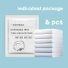 ERHAOG Disposable Bath Towels, 6 Pcs Large Travel Bath Towel 55 * 28 Inches, Travel Essentials Compressed Towel - Portable Disposable Washcloths for Beach Shower Hiking Swim Hotel Camping view 4
