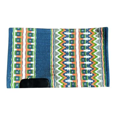 34" x 42" Western Horse Saddle Show Pad Blanket, Equestrian Ranch Pad, 100% Newzealand Woolen Pad Oversized Handmade SP-421