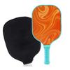 Pickleball Paddlespico Racket 2 Piece Set - Fibreglass Racket Set with Ergonomic Grip and Carrying Case for Beginners and Professionals (Single Orange Racket+Single Green Racket+4balls+1bag) view 4