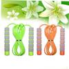 Amosfun Adjustable Speed Jump Rope for Boys and Girls Soft Bead Handles Pvc Skipping Rope for Indoor/outdoor Activities Random view 4