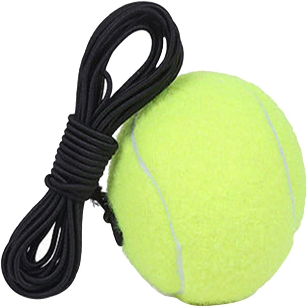 1Pcs Tennis Ball and String Replacement for Tennis Trainer, Great for Indoor and Outdoor Tennis Practice (1Pcs-4m)