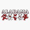 Bama Bears Bumper Sticker Vinyl Decal 5" view 1