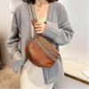VNDUIFH Multi-Pocket Chest Bag Women Leather Solid Crossbody Saddle Purse,versatile style chest bag,Shoulder bag for women (1) view 4