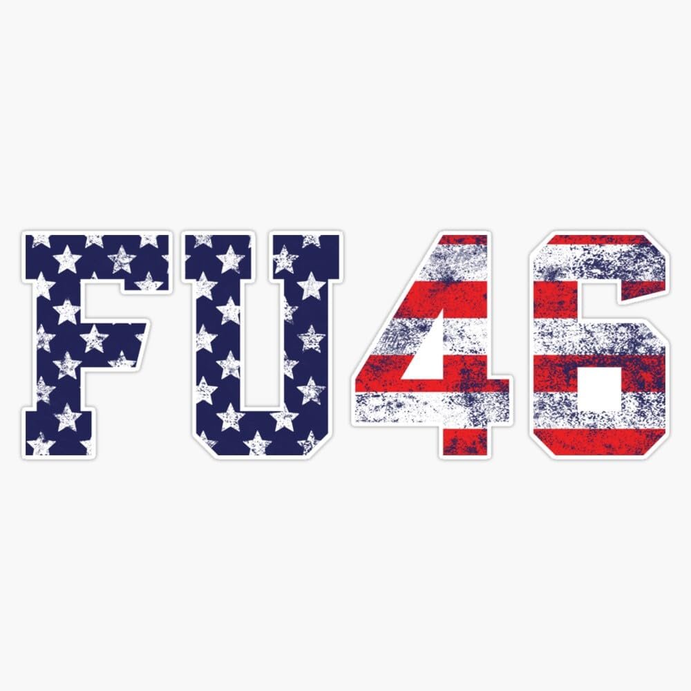 Fu46 Bumper Sticker Vinyl Decal 5"