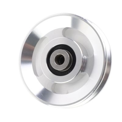SUNGOOYUE Bearing Pulley Wheel, Aluminium Alloy Fitness Pulley Wheel Attachments Part - Replacement Fitness Pulleys for Home Gym Parts (Diameter 90mm)