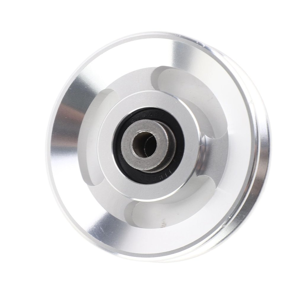 SUNGOOYUE Bearing Pulley Wheel, Aluminium Alloy Fitness Pulley Wheel Attachments Part - Replacement Fitness Pulleys for Home Gym Parts (Diameter 90mm)