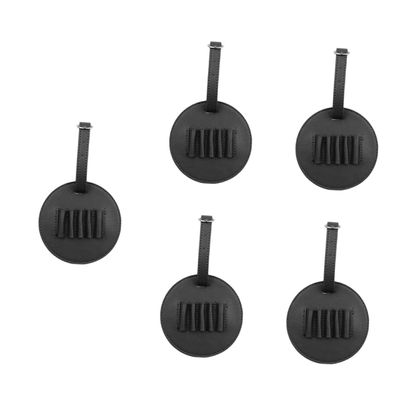 Sosoport 5pcs Golf Tee Holder Women Golf Accessories Portable Tee Carrier Golfer Organizer Leather Bag Golfing Storage Golfing Supplies