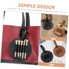 Sosoport 5pcs Golf Tee Holder Women Golf Accessories Portable Tee Carrier Golfer Organizer Leather Bag Golfing Storage Golfing Supplies view 2
