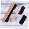 BESPORTBLE Billiard Table Cleaning Brush Pool Table Brush Set Cleaner Soft Bristles Wood Handle view 4