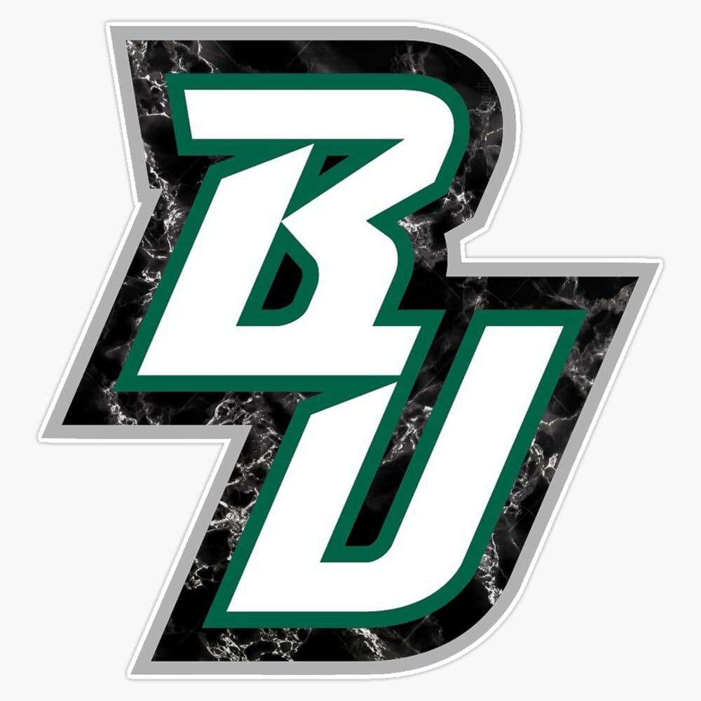 Binghamton Logo Marble Bumper Sticker Vinyl Decal 5"