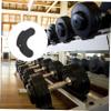 IMIKEYA 18pairs Dumbbell Pads Replacement Shockproof Holder for Rack Fitness Tools Workout Equipment view 2