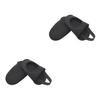 Sosoport 2pairs Windproof Slip Cycling Shoe Covers for Winter Overshoes for Outdoor Riding Keep Feet Dry and Warm Black