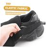Sosoport 2pairs Windproof Slip Cycling Shoe Covers for Winter Overshoes for Outdoor Riding Keep Feet Dry and Warm Black view 2