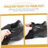 Sosoport 2pairs Windproof Slip Cycling Shoe Covers for Winter Overshoes for Outdoor Riding Keep Feet Dry and Warm Black view 3