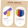 Sosoport 60pcs Night Visibility Keychain Reflective Pendants for Backpack Safety Reflectors Keychain view 2