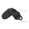 INOOMP 2pairs Non-Slip Windproof Cycling Shoe Covers for Thermal Protection of Half Shoe Covers for Outdoor Bike Riding Cold Weather view 2