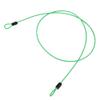 Aluminum Material Security Lock PVC Cable Bicycle Lock Autocycle Bicycle Motorcycle Scooter Bike (Green) view 2