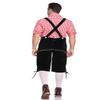 Moonight Men's Oktoberfest Costume Set Bavarian Ethnic Traditional Costume Beer Festival Celebration Waiter suspender pants view 4