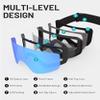 LECAGE Ski Goggles Photochromic Light Adaptive Lens Frameless Snow/Snowboard Goggles UV Protection for Men Women view 4