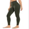 CRZ YOGA Air Feeling High Waisted Leggings for Women 28'' - Warm Thick Workout Buttery Soft Yoga Pants Lounge Olive Green X-Small view 1