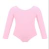 Hedmy Girls Gymnastics Leotards - Long Sleeve Leotard for Kids Basic Ballet Dance Costume One Piece Bodysuit Pink 8 Years view 1
