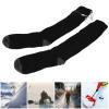 HUAOSN Heated Socks, USB Charging Electric Heated Socks for Men Women, Rechargeable Heated Socks with Temperature Control and 4000mAh Batteries, Machine Washed,Hand Washed view 2