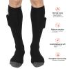 HUAOSN Heated Socks, USB Charging Electric Heated Socks for Men Women, Rechargeable Heated Socks with Temperature Control and 4000mAh Batteries, Machine Washed,Hand Washed view 3