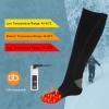 HUAOSN Heated Socks, USB Charging Electric Heated Socks for Men Women, Rechargeable Heated Socks with Temperature Control and 4000mAh Batteries, Machine Washed,Hand Washed view 4