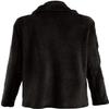 Akivide Women Loose Faux Fur Warm Coat Trendy Winter Fuzzy Fleece Sherpa Lightweight Button Lapel Jacket Clothes view 3