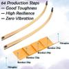 Archery 60" Black Hunter Wooden Recurve Bow - Right Handed, 20-60lbs for American Hunting & Shooting Practice (Burlywood, 35 Lbs) view 4
