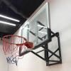 AOKLEY Portable Shoot at The Basket Frame Wall Mounted Household Basketball Board, Outdoor Basket Frame, Adjustable Indoor Basketball Rack view 2