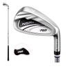 Professional Lady Golf Club Iron #7 - Carbon or Steel Shaft Golf Iron for Woman - Competition Golf Irons with Golf Headcover (with Carbon Shaft,Black) view 1