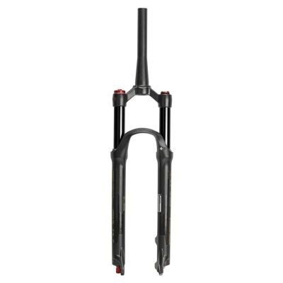 LvTu 26/27.5/29 Air Suspension Fork, Straight/Tapered Tube QR 9mm Travel 120mm Mountain Bike Forks (Manual Lockout/Remote Lockout) (Color : C, Size : 26 inch)