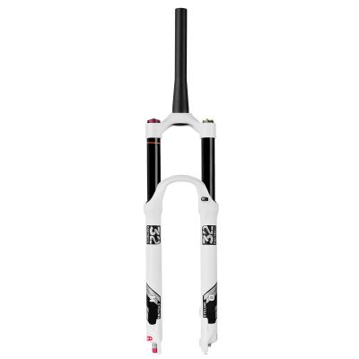 LvTu 26/27.5/29 Inch Mountain Suspension Forks Magnesium Alloy 9mm QR Bike Front Fork with Rebound Adjustment 140mm Travel (Color : Tapered Manual Lock, Size : 29 inch)