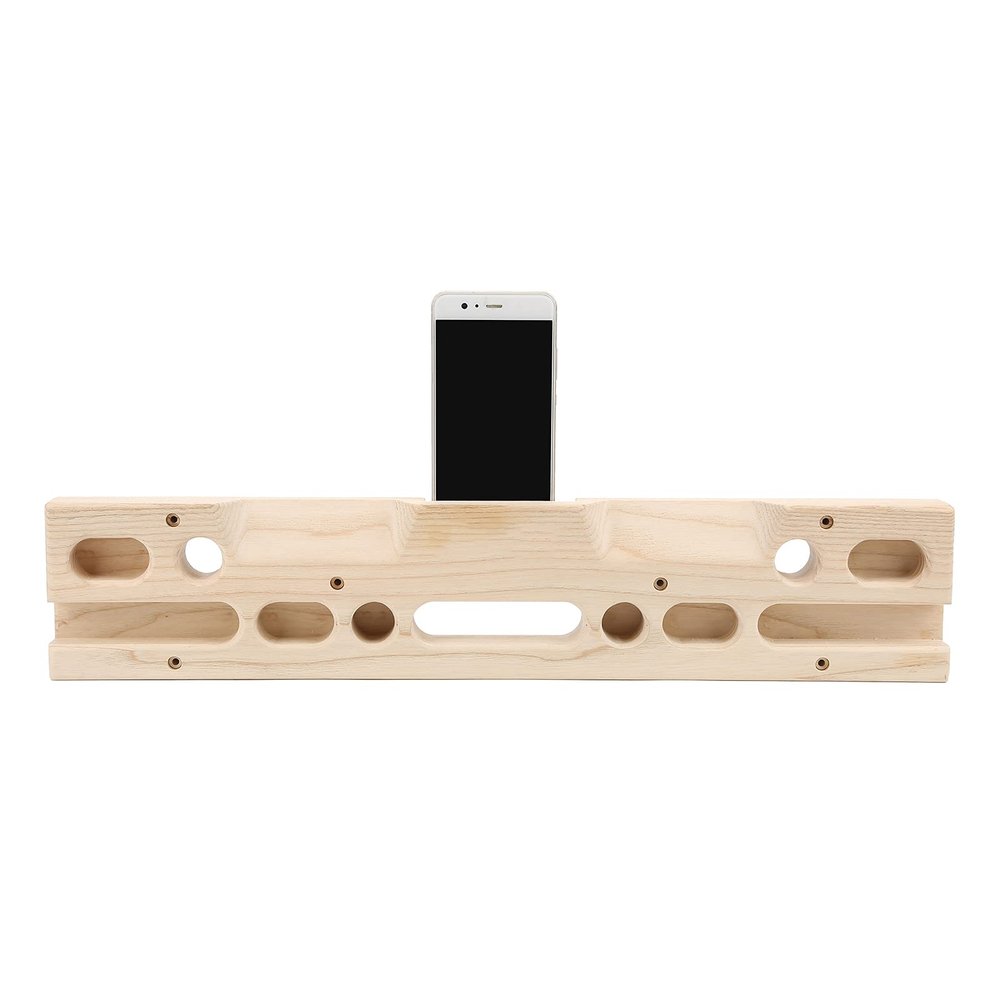 Vomeko Climbing Fingerboard - Wooden Rock Climbing Hangboard for Finger Strength Training and Home Climbing Gym Gear