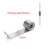 SKYPRO 5 Rolls Fishing Soft Lead Sheet 0.6mm Sheet Strip Sinkers Weights Fishing Sinkers Clip Tackle Fishing Accessories Supplies view 2