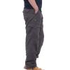 Mens Outdoor Cargo Pants Relaxed Fit Casual Athletic Sports Pants Jogger Sweatpants Multi Pockets Lightweight Tactical Pants Cotton Outdoor Military Combat Cargo Trousers view 3